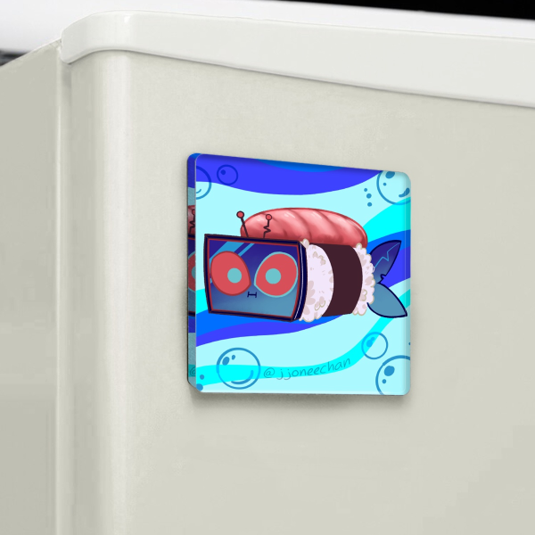 Sushi Vox Fridge Magnet