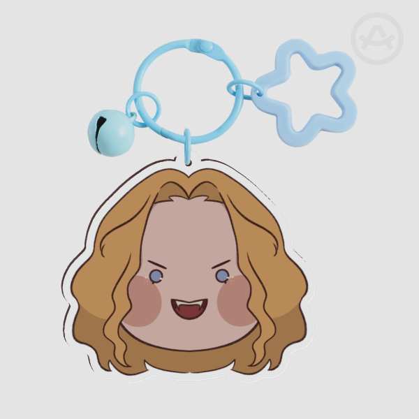 Lestat bell keychain