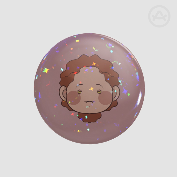Madeleine button pin