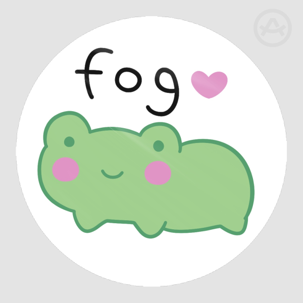 Lil Frog Sticker