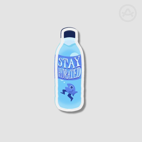 Stay Hydrated Fish Magnet