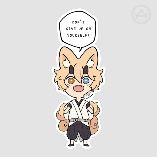Ruka Support Sticker