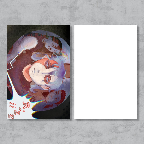 Sally Face Postcard Print