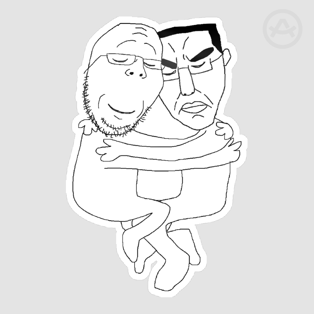 Cuddlejak Sticker