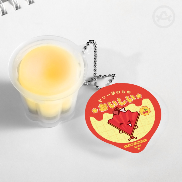Fan Inanimate Insanity Squishy Pudding Jelly Keychain V2