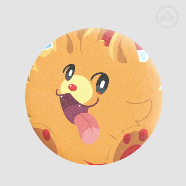 POM! Plush Badge