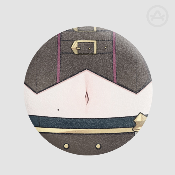 Mei Imori Tummy Plush Badge