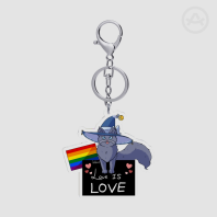 Love is Love - Acrylic Keychains