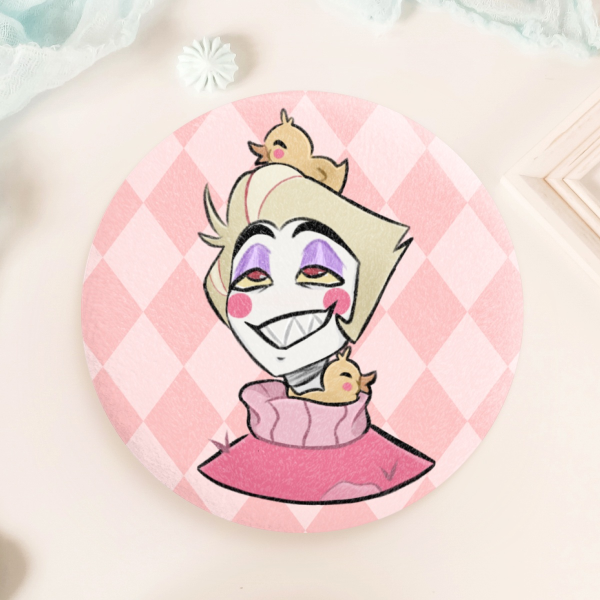 Lucifer and Ducks Plush Pin