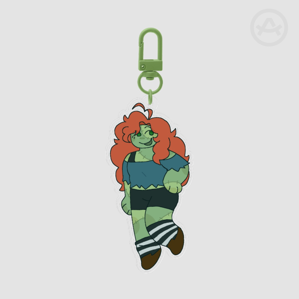 ZombieCleo Keychain