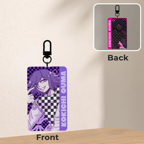 New Danganronpa V3: Kokichi Ouma ID-styled Keychain