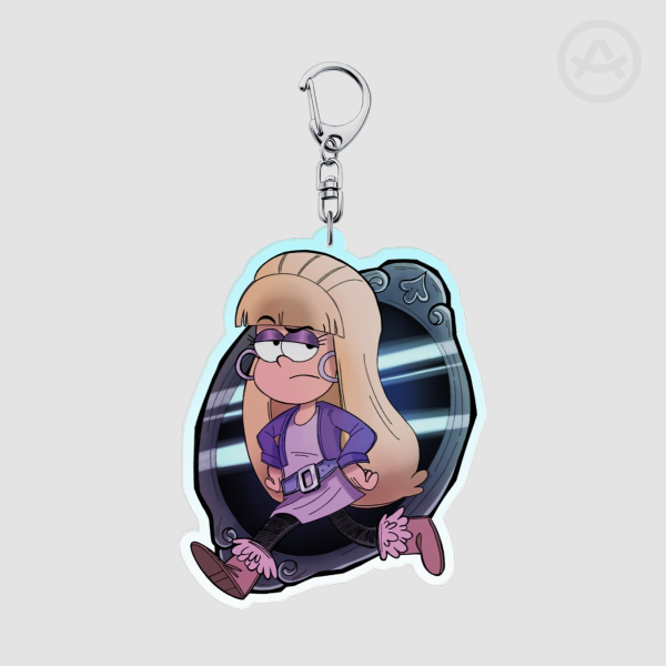 Gravity Falls Pacifica Keychain