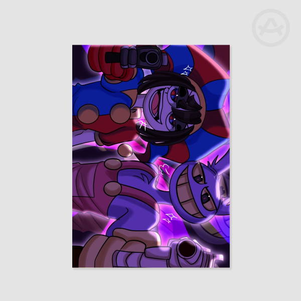 Jax & pomni Poster