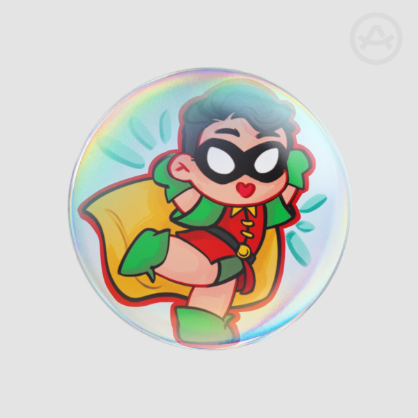 ʚ Robin | button pin ɞ