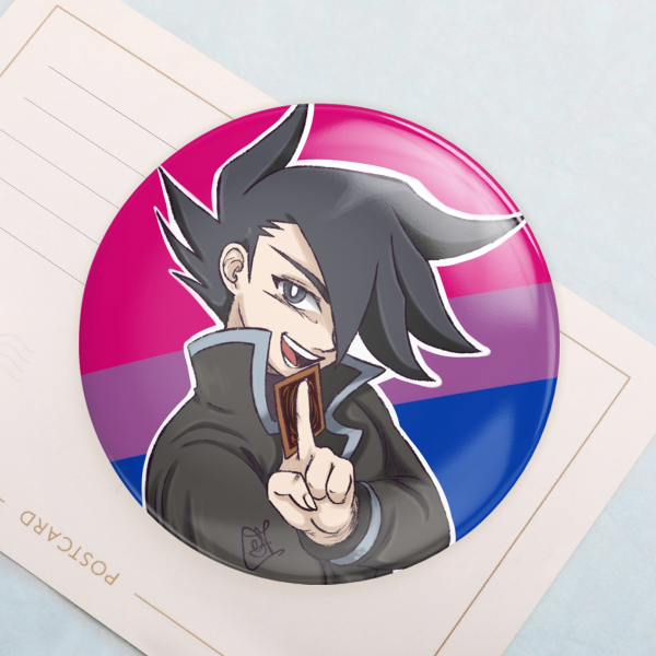 Manjoume Pride Holographic Badge