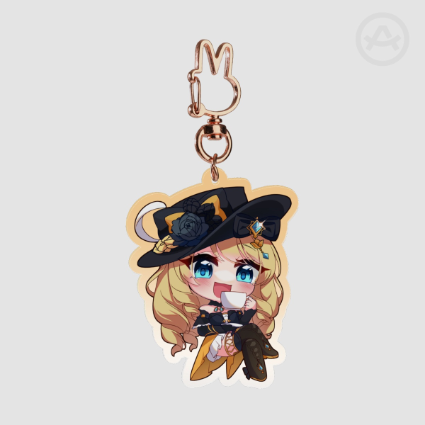 Navia Keychain - [Genshin impact]