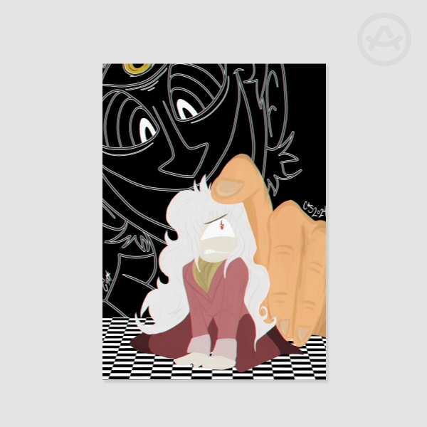 BEWARE THE ONE WHO SMILES PRINT