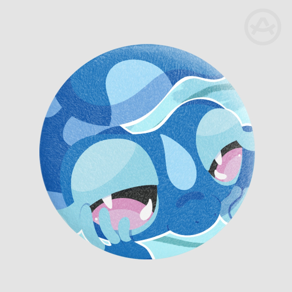 QUA! Plush Badge