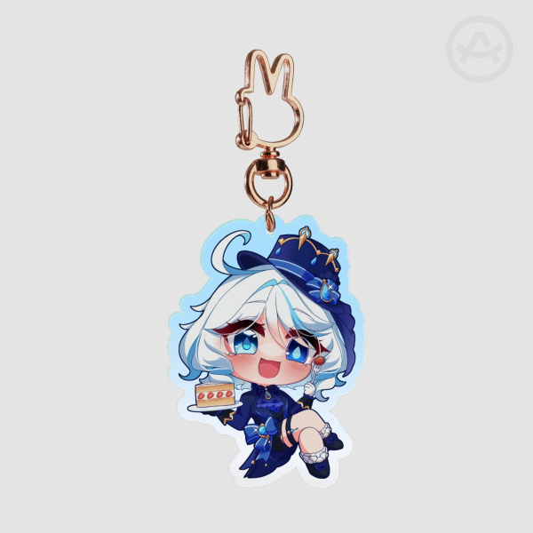 Furina Keychain - [Genshin impact]