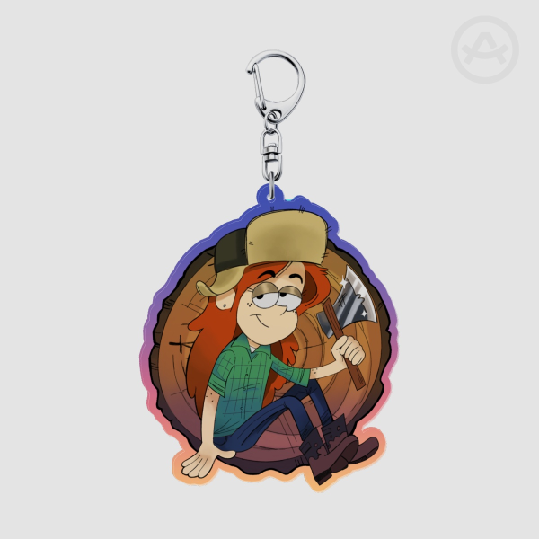 Gravity Falls Wendy Keychain