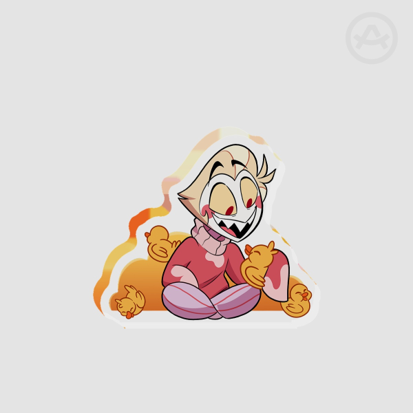 Lucifer and Ducks | Thick Acrylic Stand