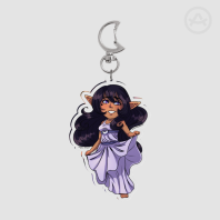 Luna (Mortal) - Clear Acrylic Keychains