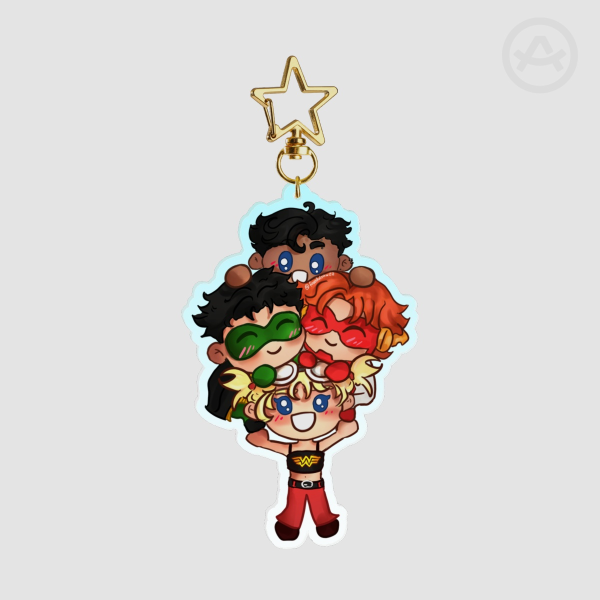 Young Justice 98 Keychain (9CM)