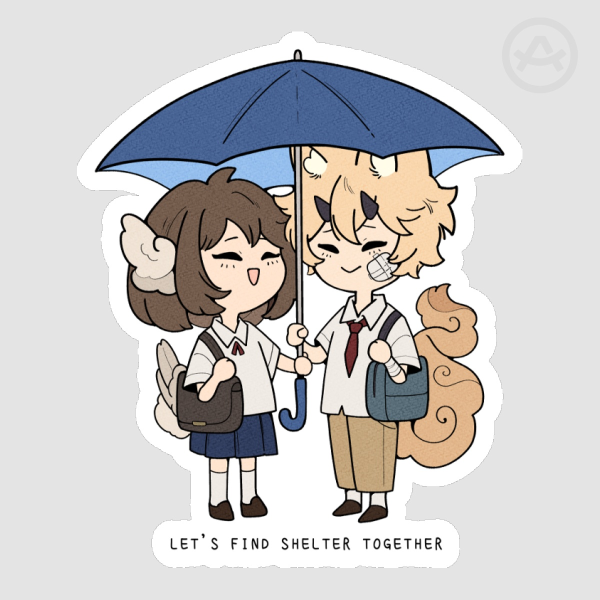 Shelter Together Sticker