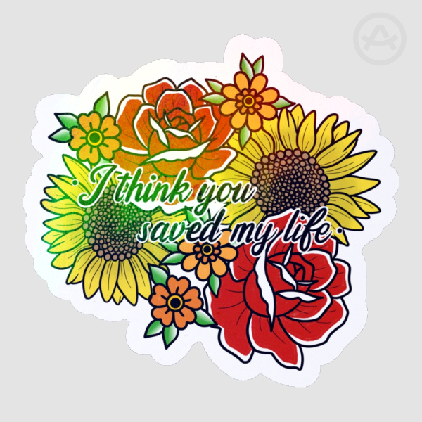 Not warriors Die Cut Stickers