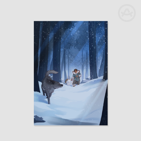 Fitz & Nighteyes - Print