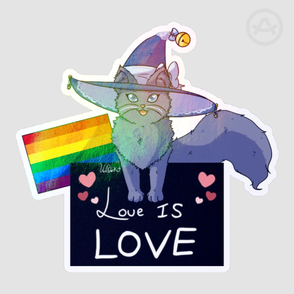 Love is Love - Die Cut Stickers