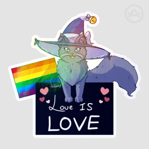 Love is Love - Die Cut Stickers