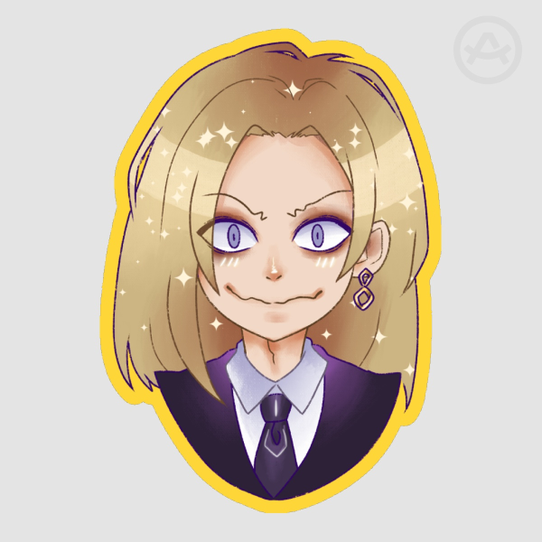 Fukuro Lotto Die Cut Sticker