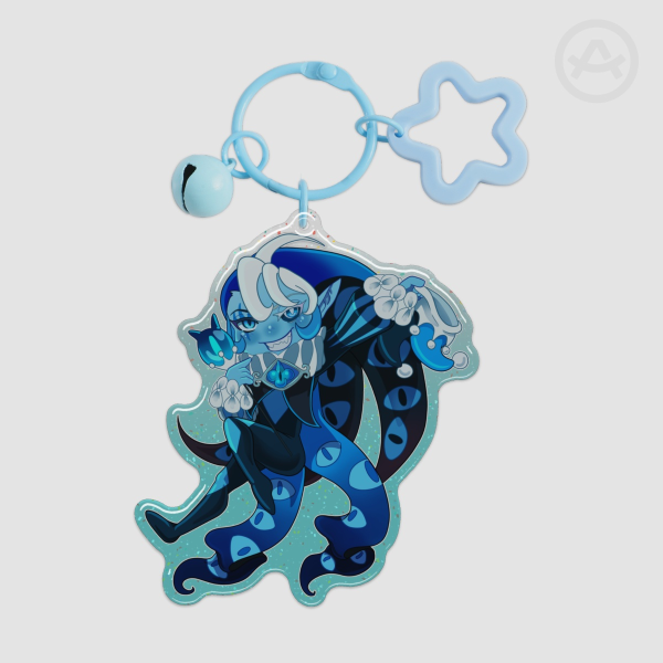 Shadow Milk Cookie Keychain