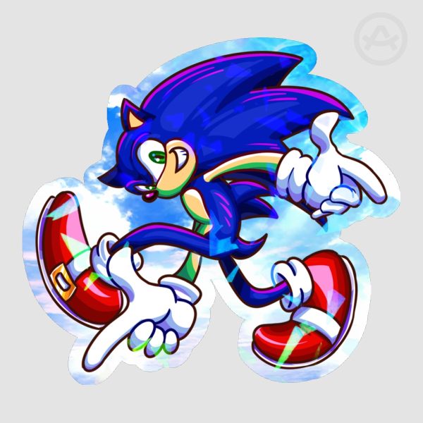 Sonic Adventure Sticker