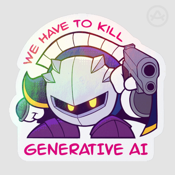 Meta Knight - Kirby (Sticker)