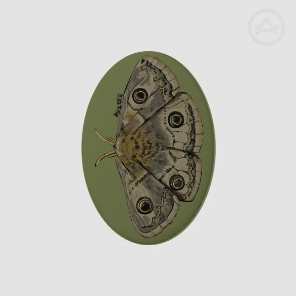 Moth badge