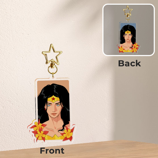 Wonder Woman Acrylic Keychain