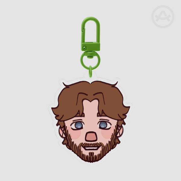 Mark Boardman Lovejoy Head Piece acrylic keychain