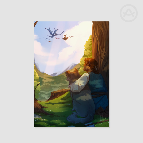 Fitz & Nighteyes - Print