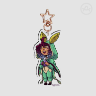 Kristal (Onesie) - Clear Acrylic Keychains
