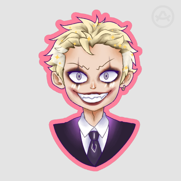 Fukuro Yoshiatsu Die Cut Sticker