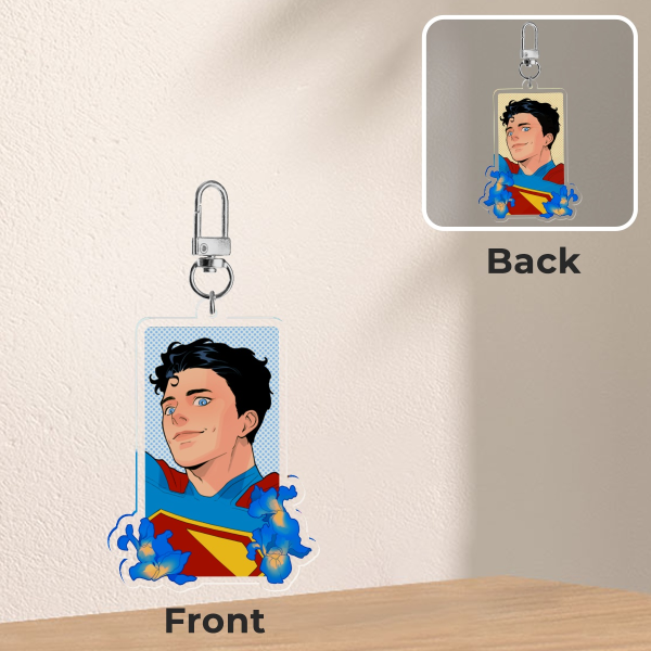Superman Acrylic Keychain