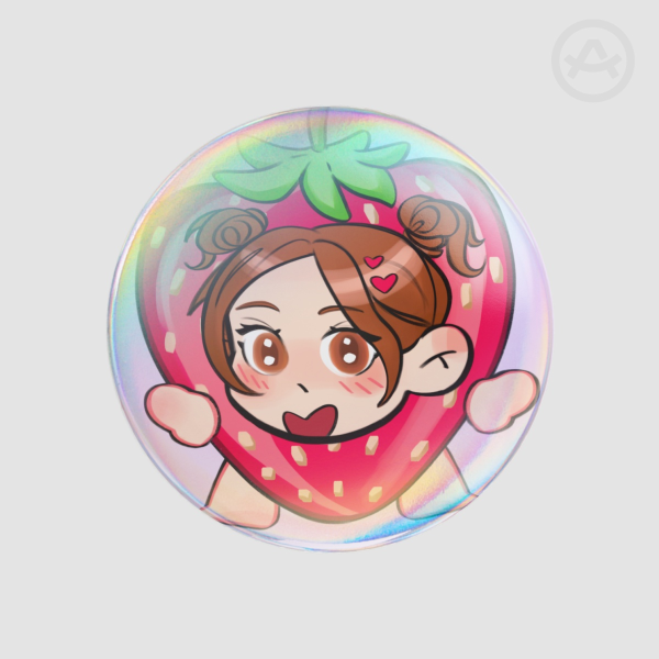 ʚ Hachi | button pin ɞ