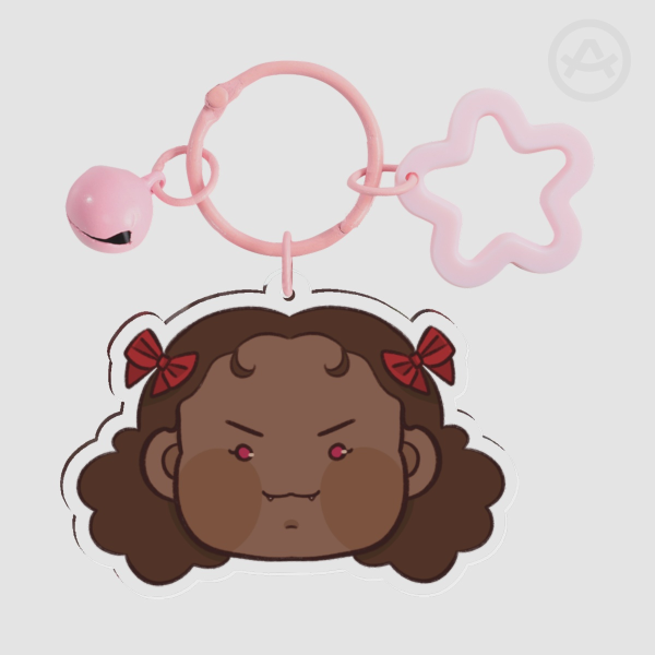 Claudia (S1) bell keychain