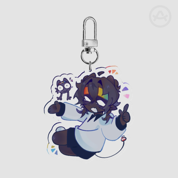 Spoke Kid Acrylic Keychain