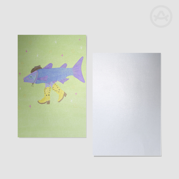 cowboy fish print