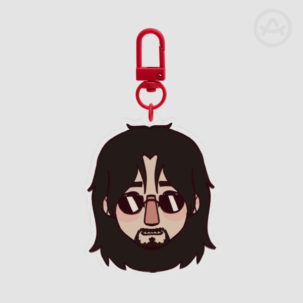 Ash Kabosu Lovejoy Head Piece acrylic keychain