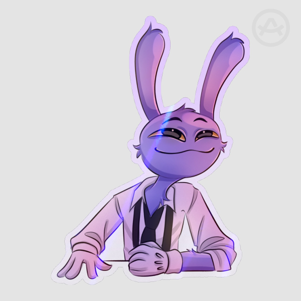 Jax smug sticker
