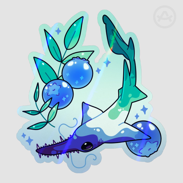 Gay Pride saw shark Sticker